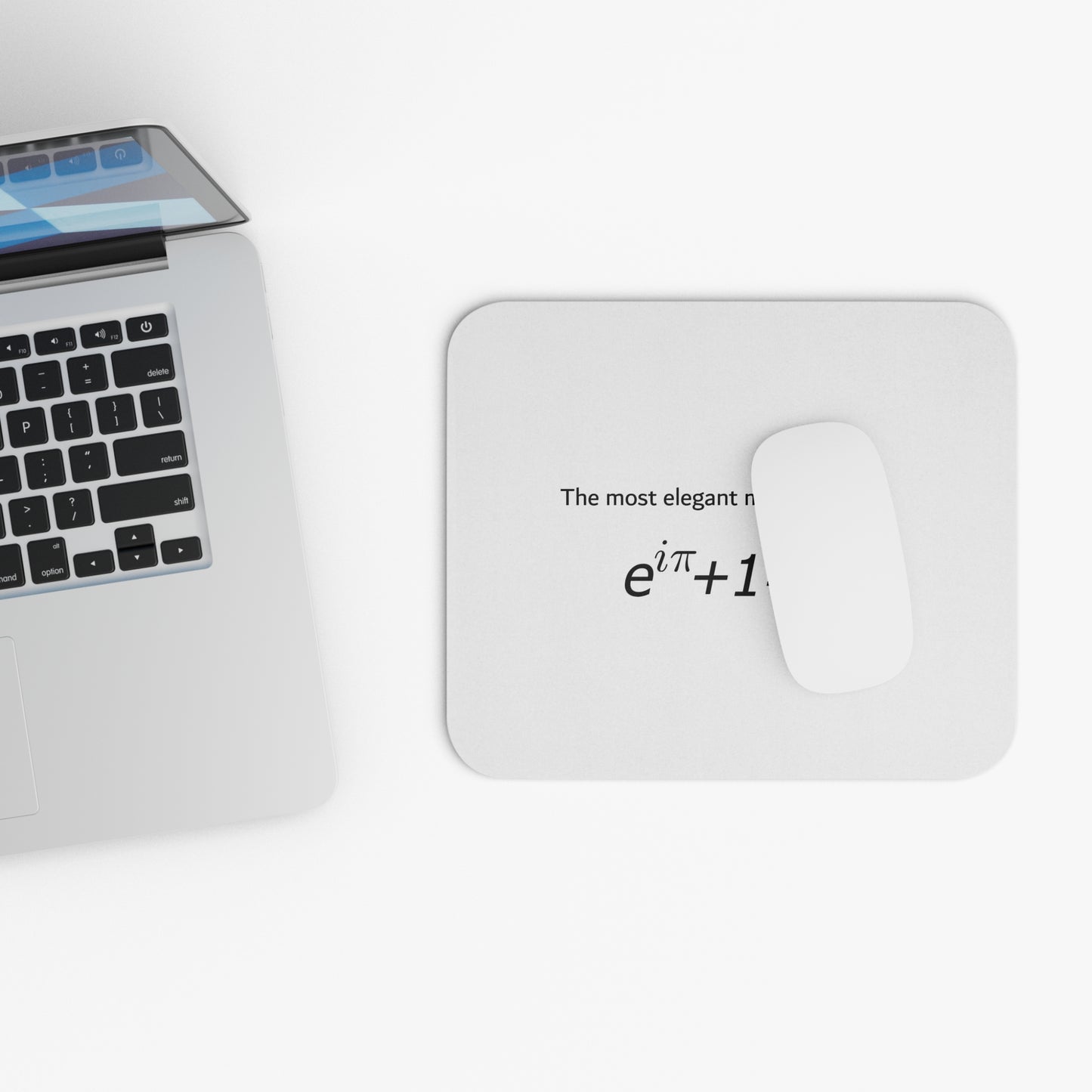Mathematical Elegance Mouse Pad, Perfect for Math Lovers, Education Gifts, Office Decor, Gamers, Student Supplies