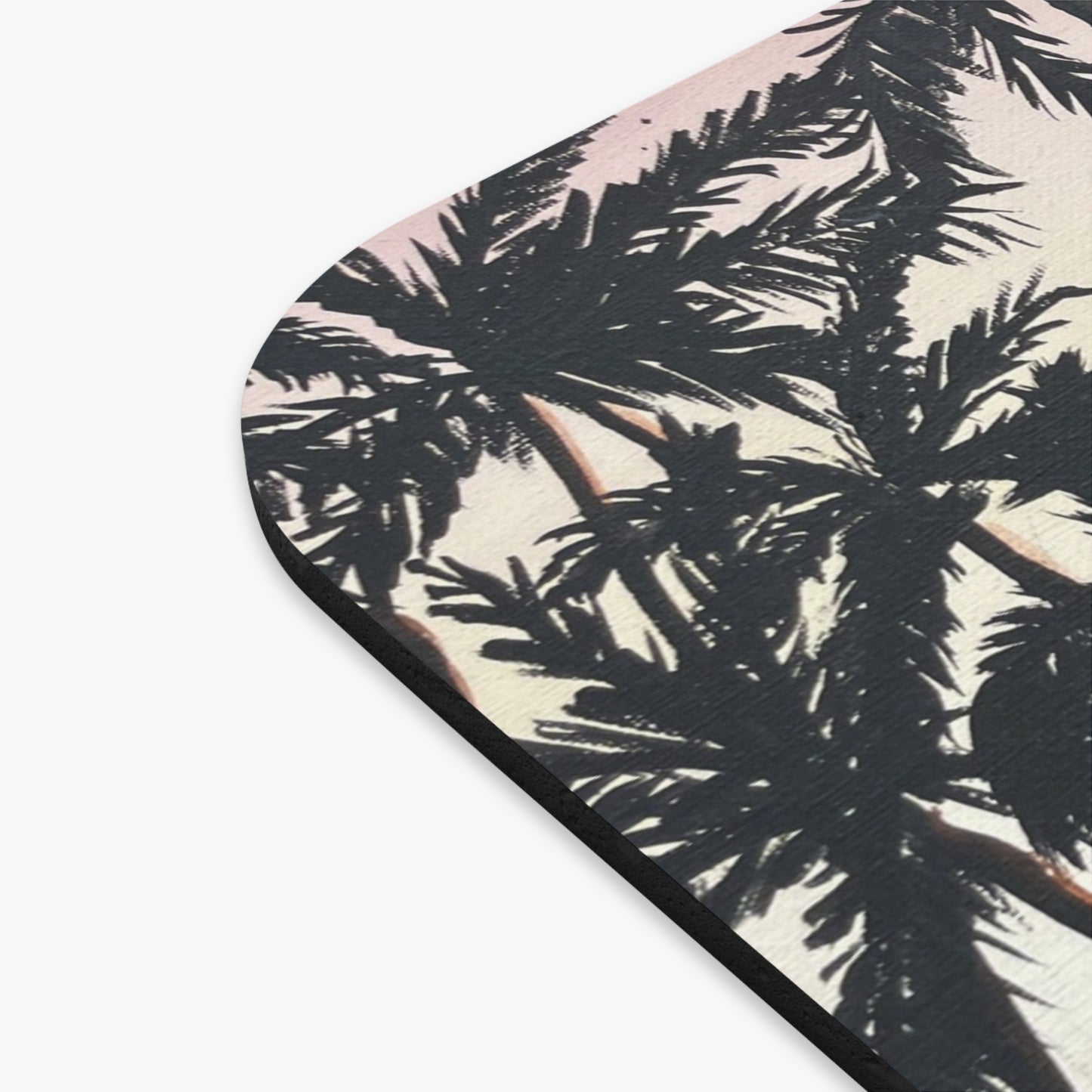Tropical Paradise Mouse Pad with Palm Trees, Desk Accessory, Gift for Beach Lovers, Home Office Decor, Unique Gift for Him or Her