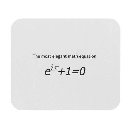 Mathematical Elegance Mouse Pad, Perfect for Math Lovers, Education Gifts, Office Decor, Gamers, Student Supplies